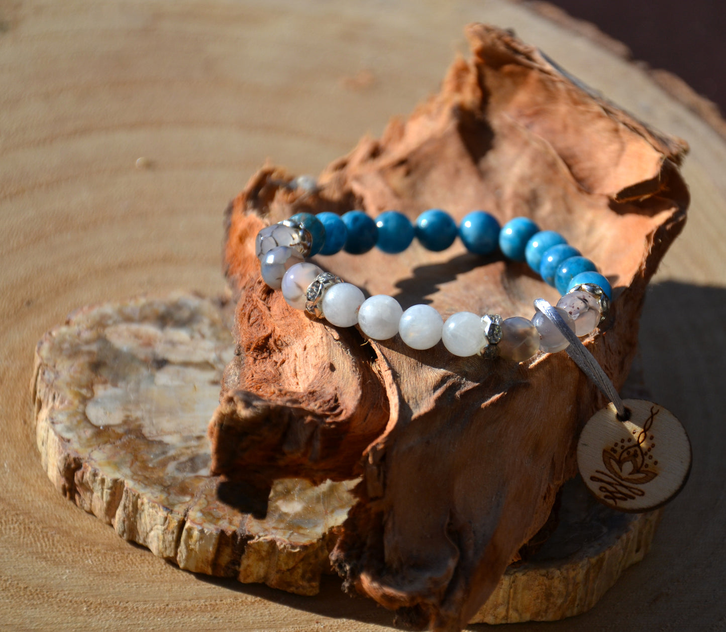 Náramok "Mesačný kameň" / Moon stone bracelet