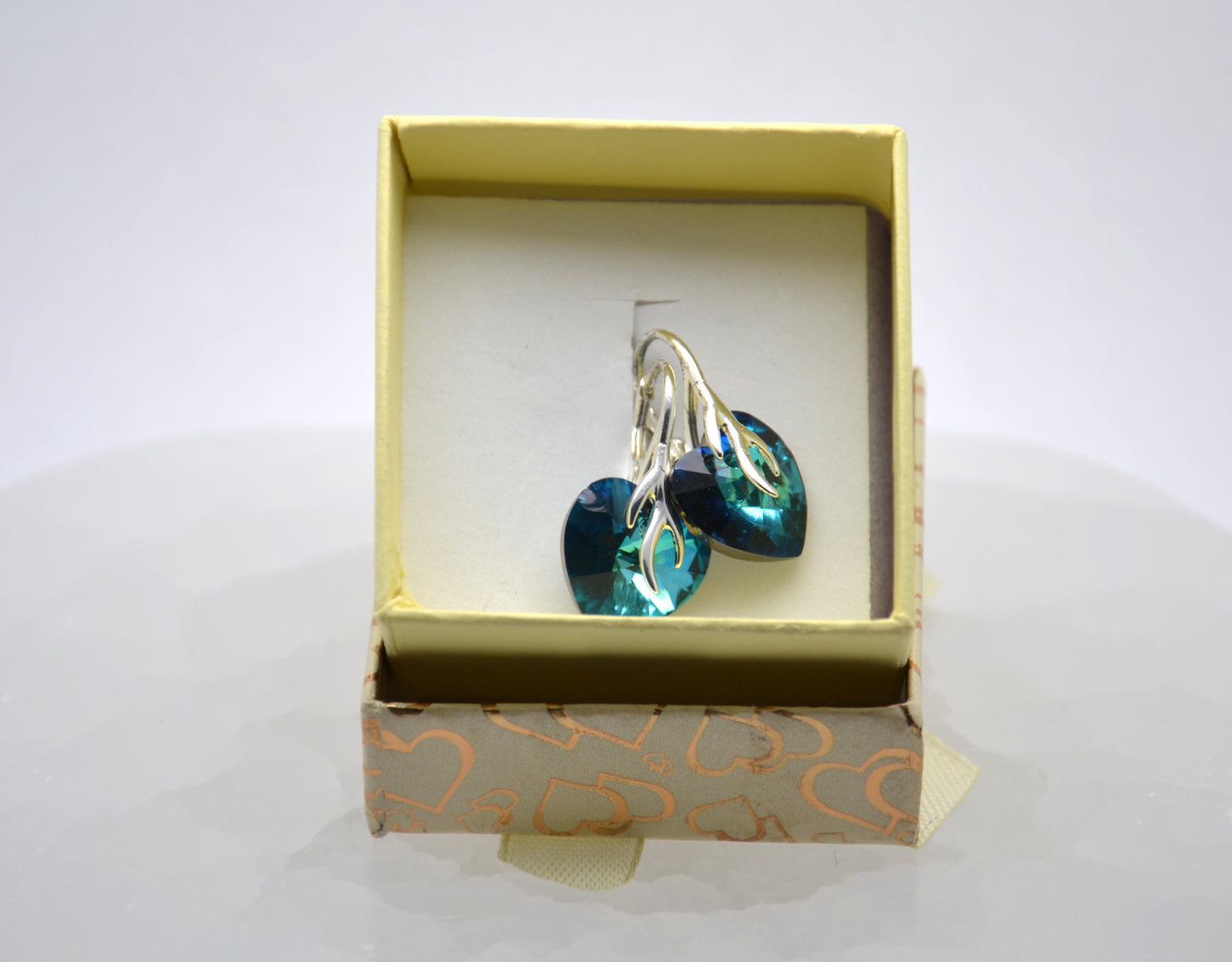 Modré náušnice zo Swarovski® components