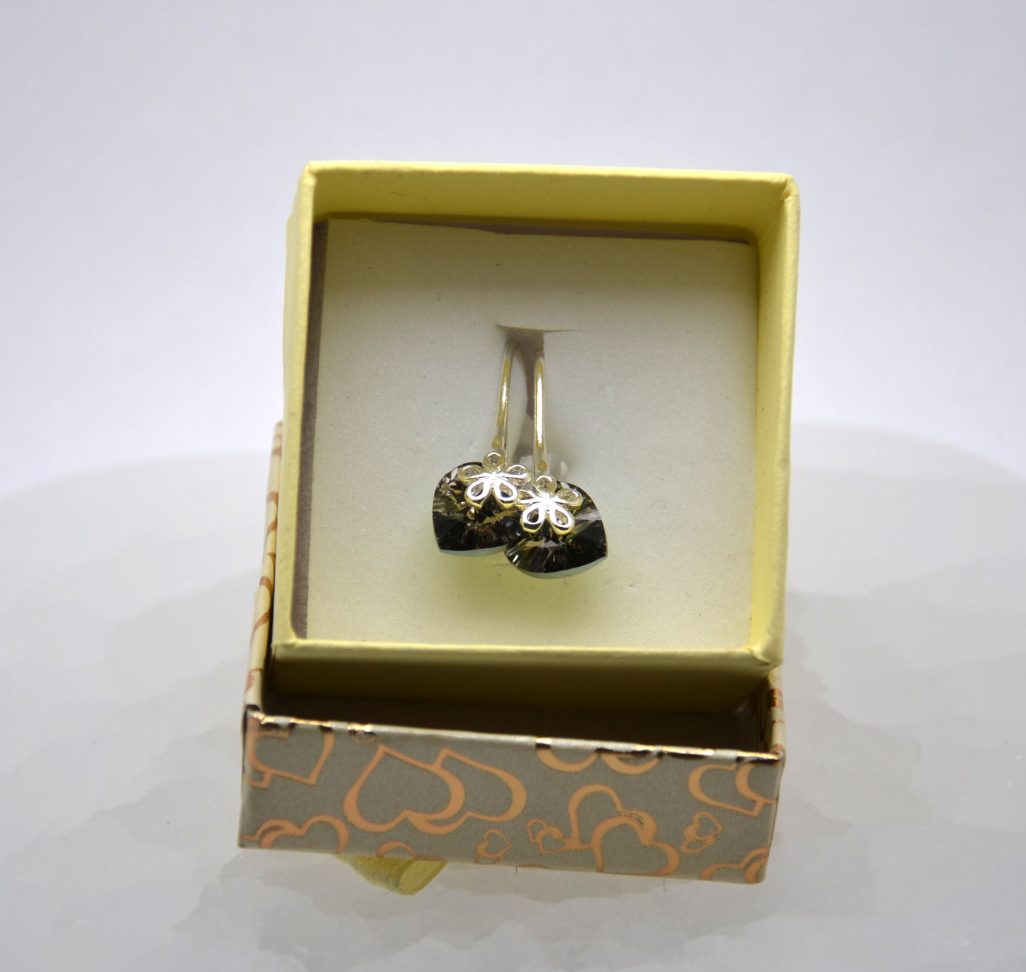 Náušnice Swarovski® elements srdiečka 2