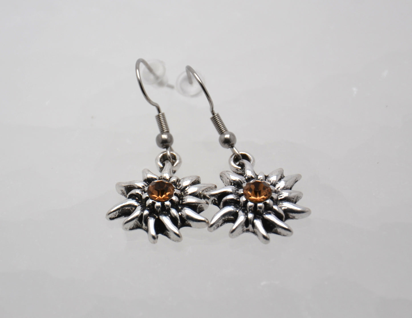 Náušnice "Hnedý plesnivec"