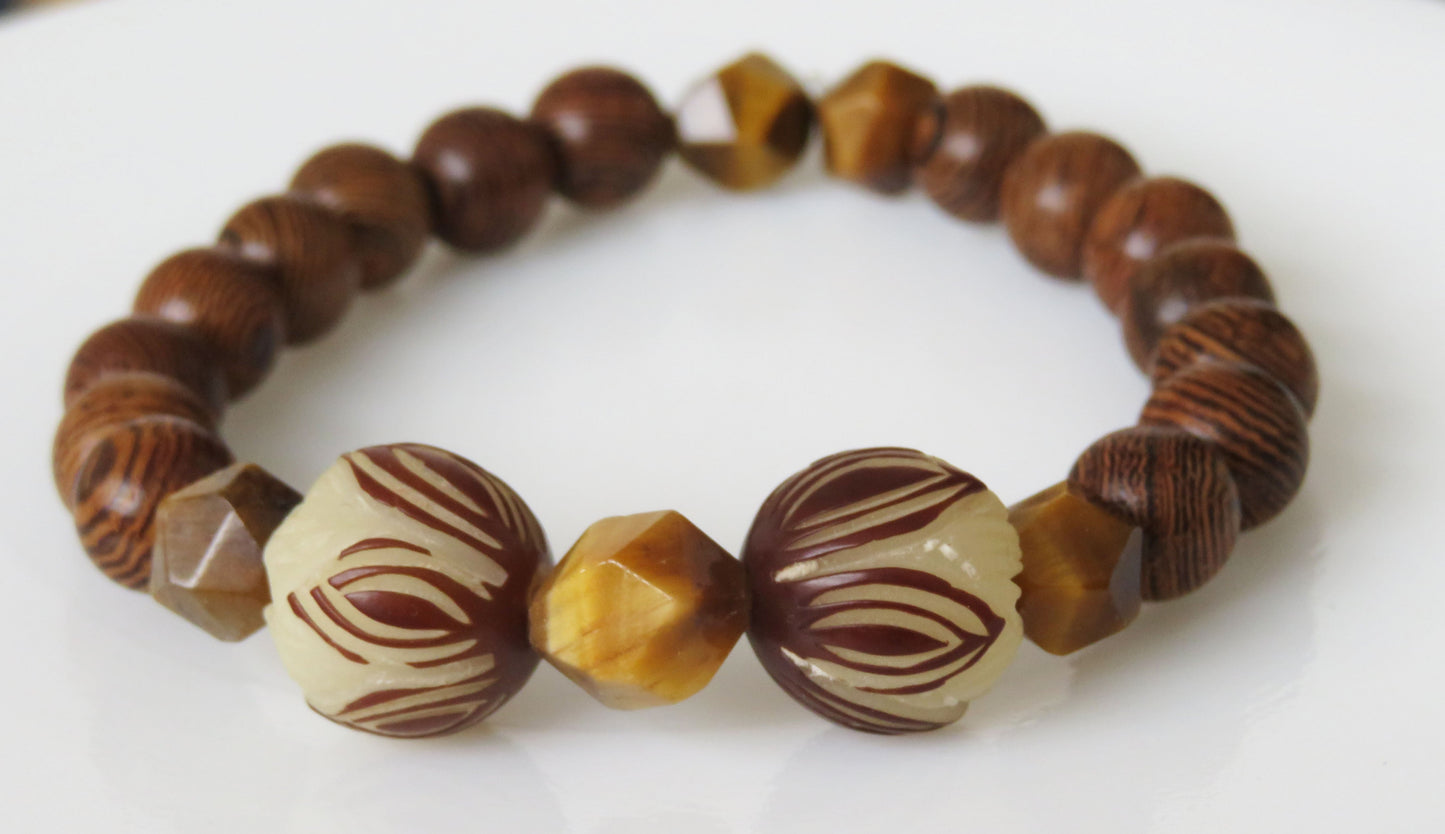 Drevený náramok / Wooden bracelet