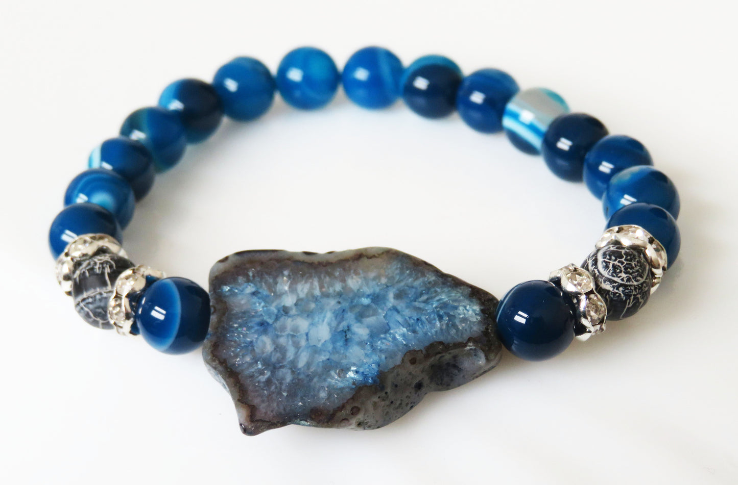 Náramok achát / Agate bracelet