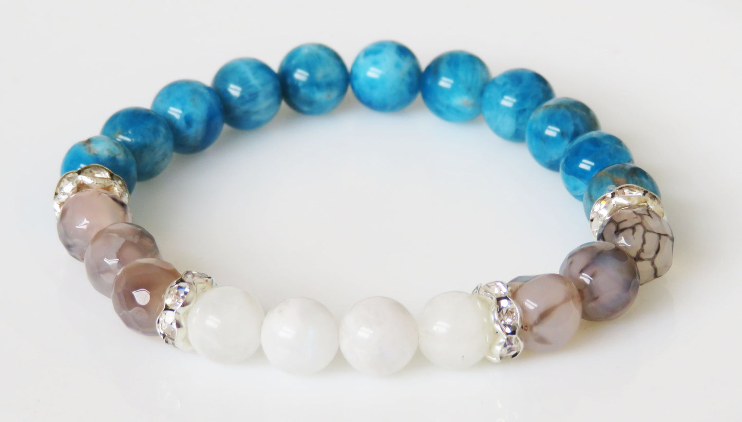 Náramok "Mesačný kameň" / Moon stone bracelet