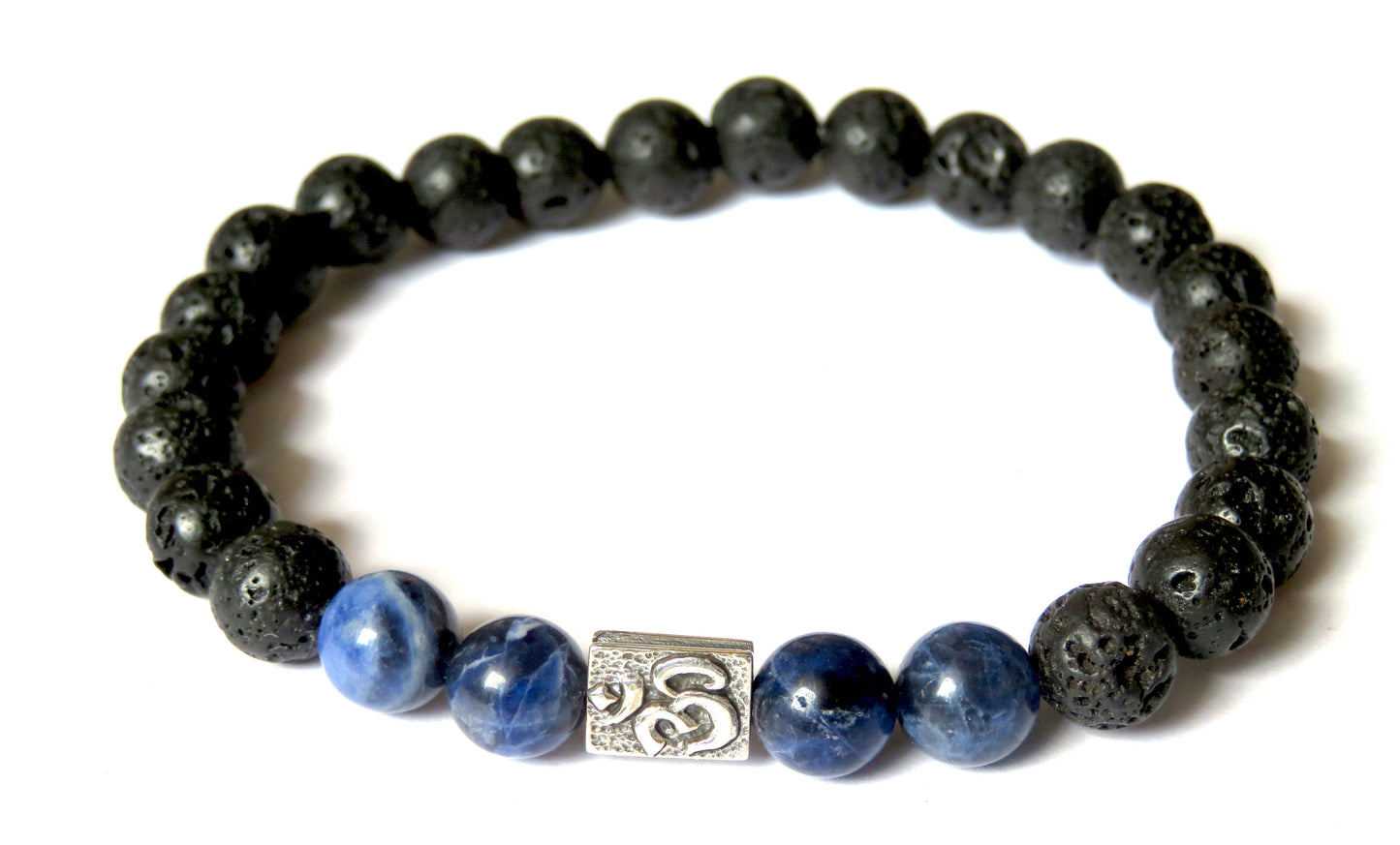 Láva, sodalit a harmonizačný strieborný symbol