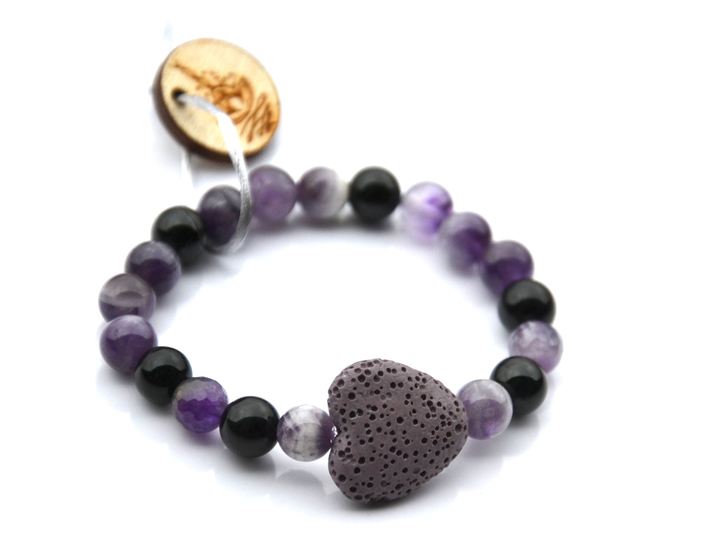 Amtystový náramok / Amethyst bracelet