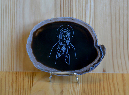 Achát Panna Mária 3