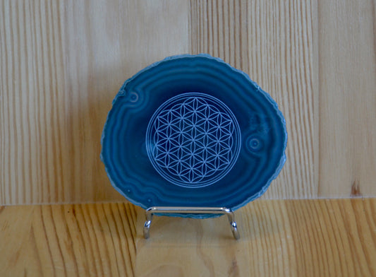 Achát "Kvet života" 4