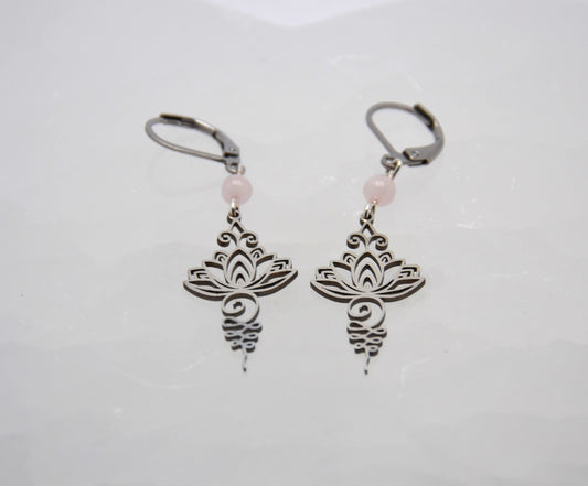 Náušnice "Lotosový kvet"