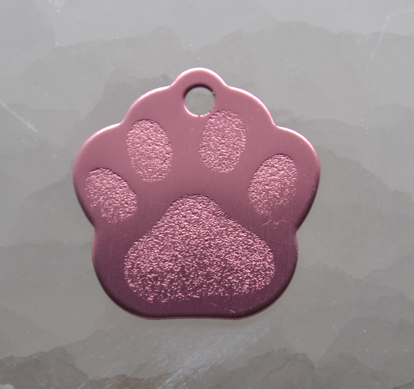 Identifikačný štítok - svetlo-ružová labka